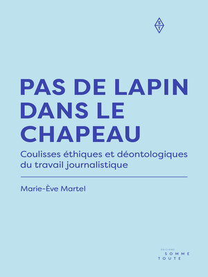 cover image of Pas de lapin dans le chapeau